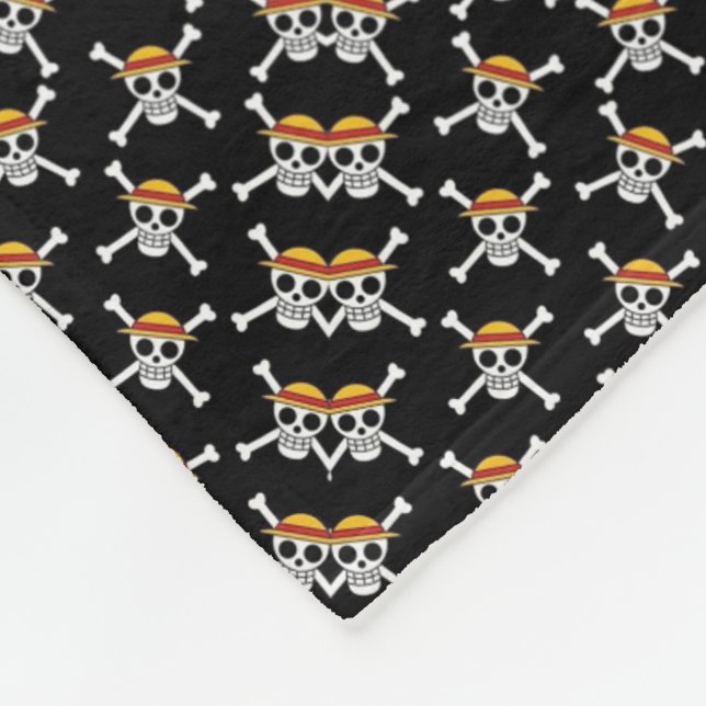 Polar Manta de mosaico estampado oscuro ADOM (Esquina)