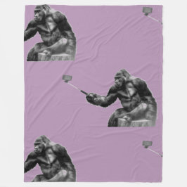 Polar manta de palo de selfie