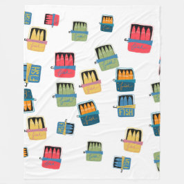 Polar Manta de pescado picado