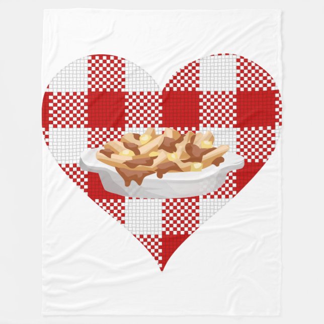 Polar manta de poutine de amor (Anverso)