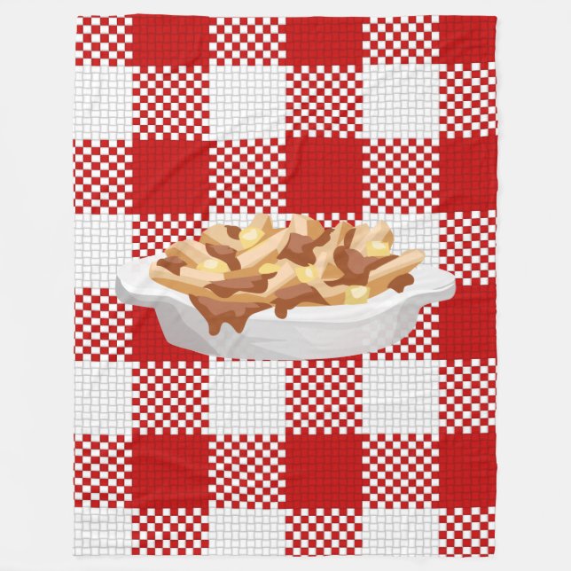 Polar manta de poutine de chapa (Anverso)