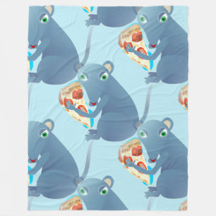 Polar manta de rata de pizza