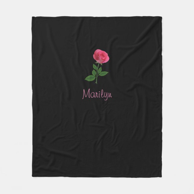 Polar Manta de rosa negra (Anverso)