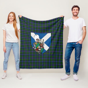 Polar Manta de Tartán de Caza de Scotts Baillie a Cuadro