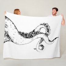 manta de tentáculos de pulpo