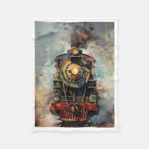 Polar Manta de Tren de Vapor Vintage