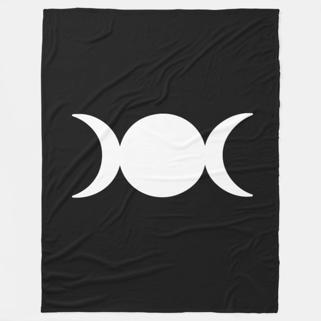 Polar manta de triple luna || regalos espirituales (Anverso)