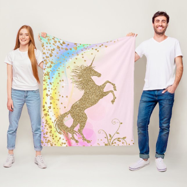 Polar Manta de unicornio para niñas (In situ)