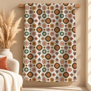 Polar Manta decorativa con motivos audaces de la herenci