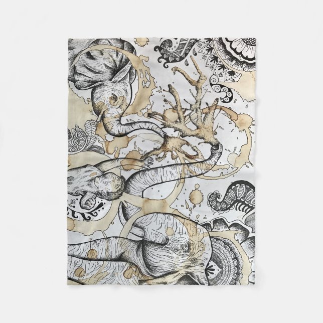 Polar Manta del elefante (Anverso)