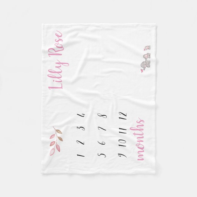 Polar Manta del jalón del elefante (Anverso)