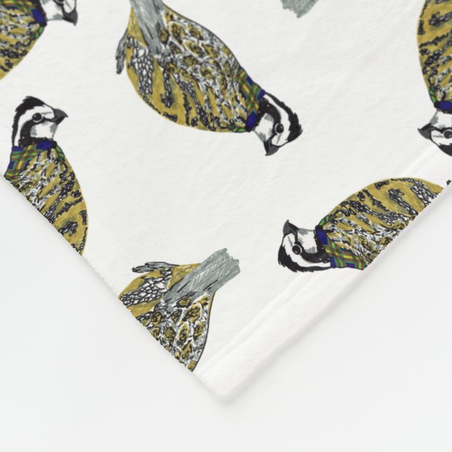 Polar Manta del lanzamiento de la codorniz (Esquina)