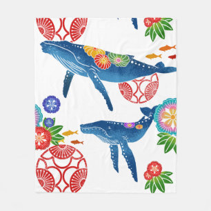 Polar Manta del modelo de la ballena del estilo del