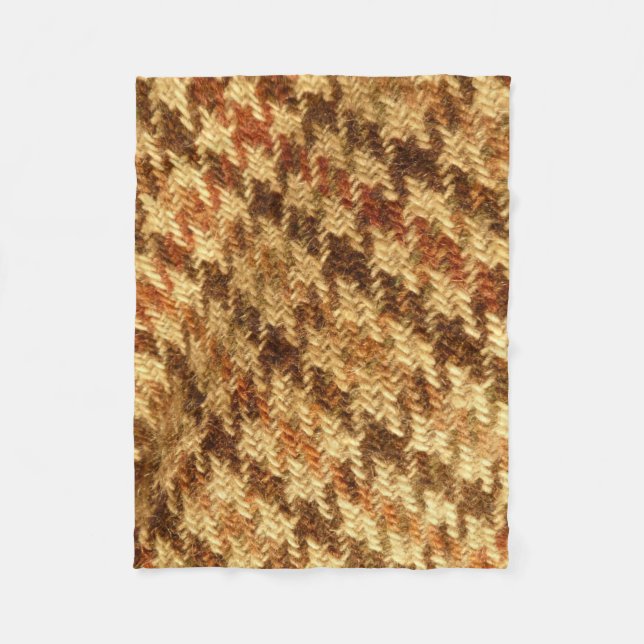 Polar Manta del modelo del tweed de Houndstooth (Anverso)