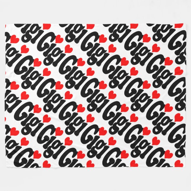 Polar Manta del paño grueso y suave de Gigi (Frente (Horizontal))