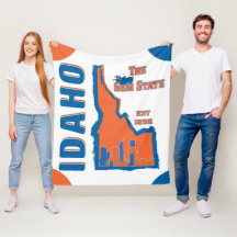 Manta del paño grueso y suave de Idaho