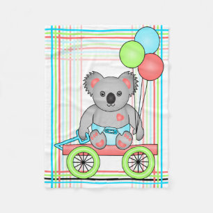 Polar Manta del paño grueso y suave de la koala