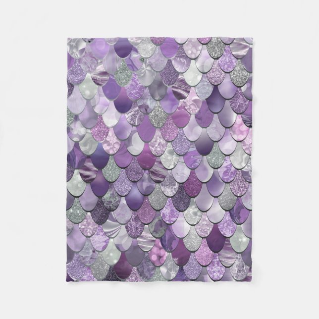 Polar Manta del paño grueso y suave de la sirena de los (Anverso)