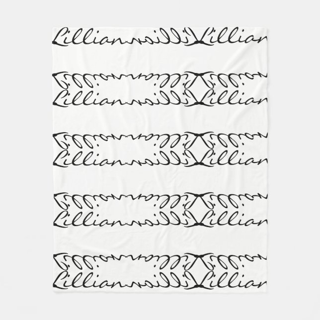 Polar Manta del paño grueso y suave de "Lillian" (Anverso)