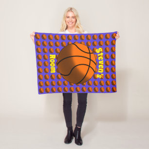 Polar Manta del paño grueso y suave de los baloncestos