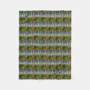 Polar Manta del paño grueso y suave de los pinos 30X40