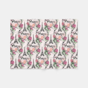 Polar Manta del paño grueso y suave de los rosas del