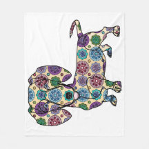 Manta del paño grueso y suave del Dachshund