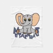 Manta del paño grueso y suave del elefante de