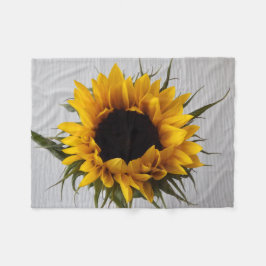 Polar Manta del paño grueso y suave del girasol