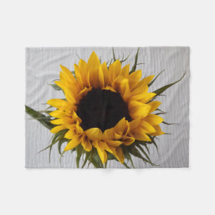 Polar Manta del paño grueso y suave del girasol