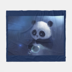 Polar Manta del paño grueso y suave del oso de panda