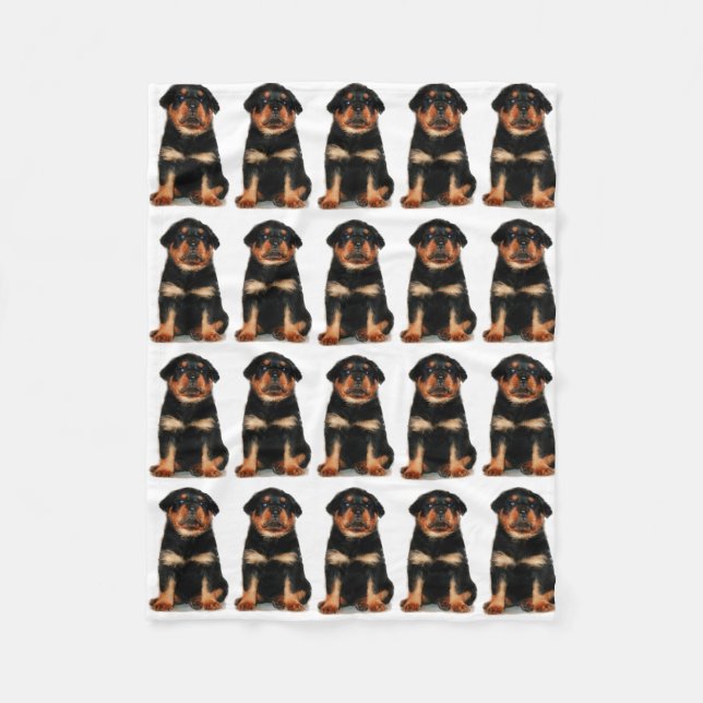 Polar Manta del paño grueso y suave del perrito de (Anverso)