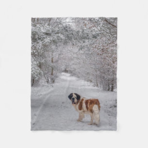 Polar Manta del paño grueso y suave del perro de St