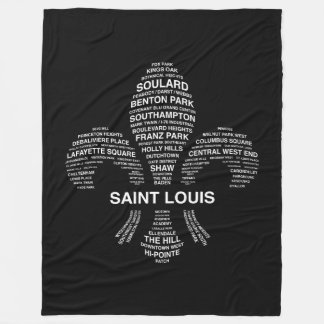 Polar Manta del paño grueso y suave del Saint Louis
