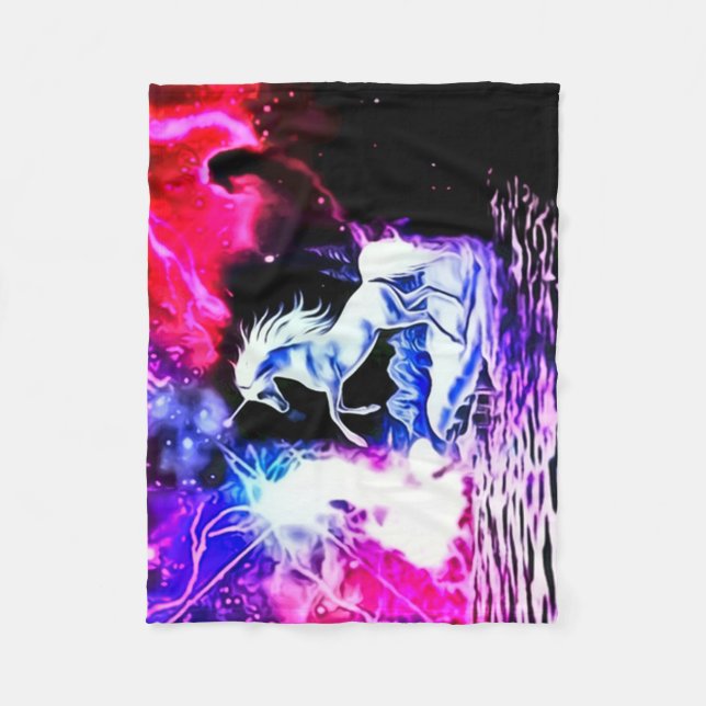 Polar Manta del paño grueso y suave del universo del (Anverso)