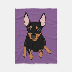 Polar Manta del Pinscher miniatura del Pin del minuto