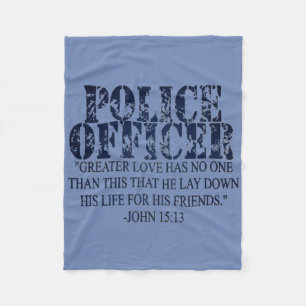 Polar Manta del rezo de la policía