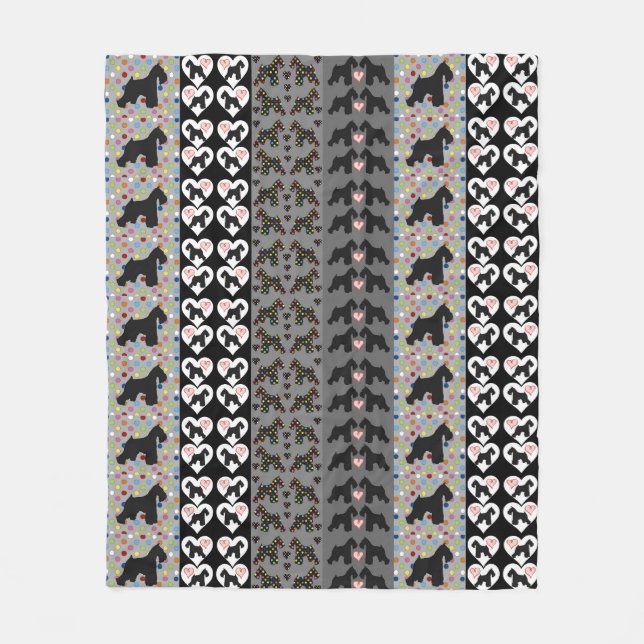 Polar Manta del Schnauzer (Anverso)