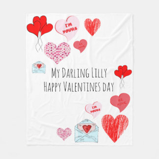 Polar manta día de San Valentín