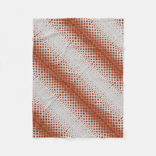 Polar Manta diagonal de medio tono naranja ADOM