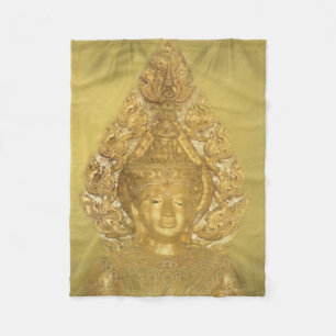 Polar manta dorada buddha fleese