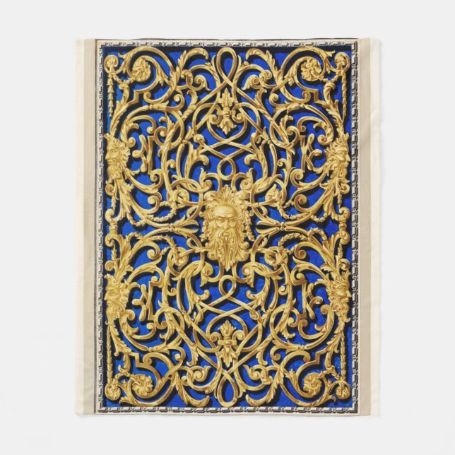 Polar Manta dorada y azul (Anverso)