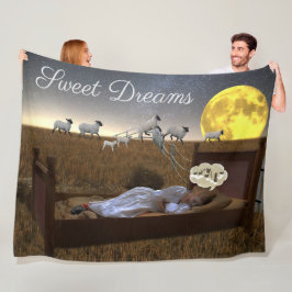 Polar Manta Dulces Sueños Niño Contando Ovejas