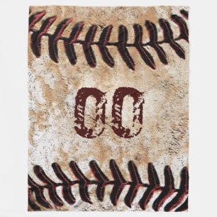 Polar Manta Grande de Béisbol Vintage con NÚMERO de Jers