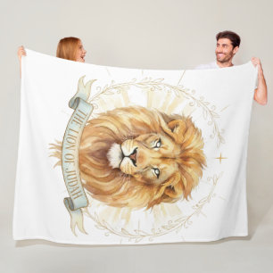 Polar Manta Grande de Fleece León de Judá - 60x80