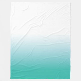 POLAR MANTA GRANDE DE LA AGUAMARINA OMBRE DE LA TURQUESA