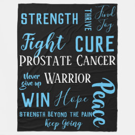 Polar Manta grande del guerrero del cáncer de próstata