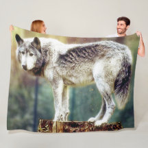 Manta grande del lobo (S, M, L tamaños)