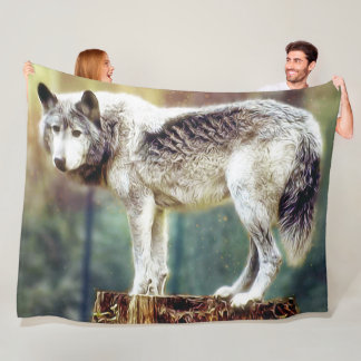 Polar Manta grande del lobo (S, M, L tamaños)