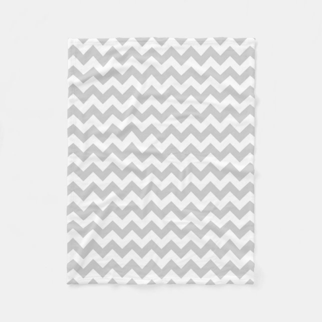 Polar Manta gris de Chevron (Anverso)